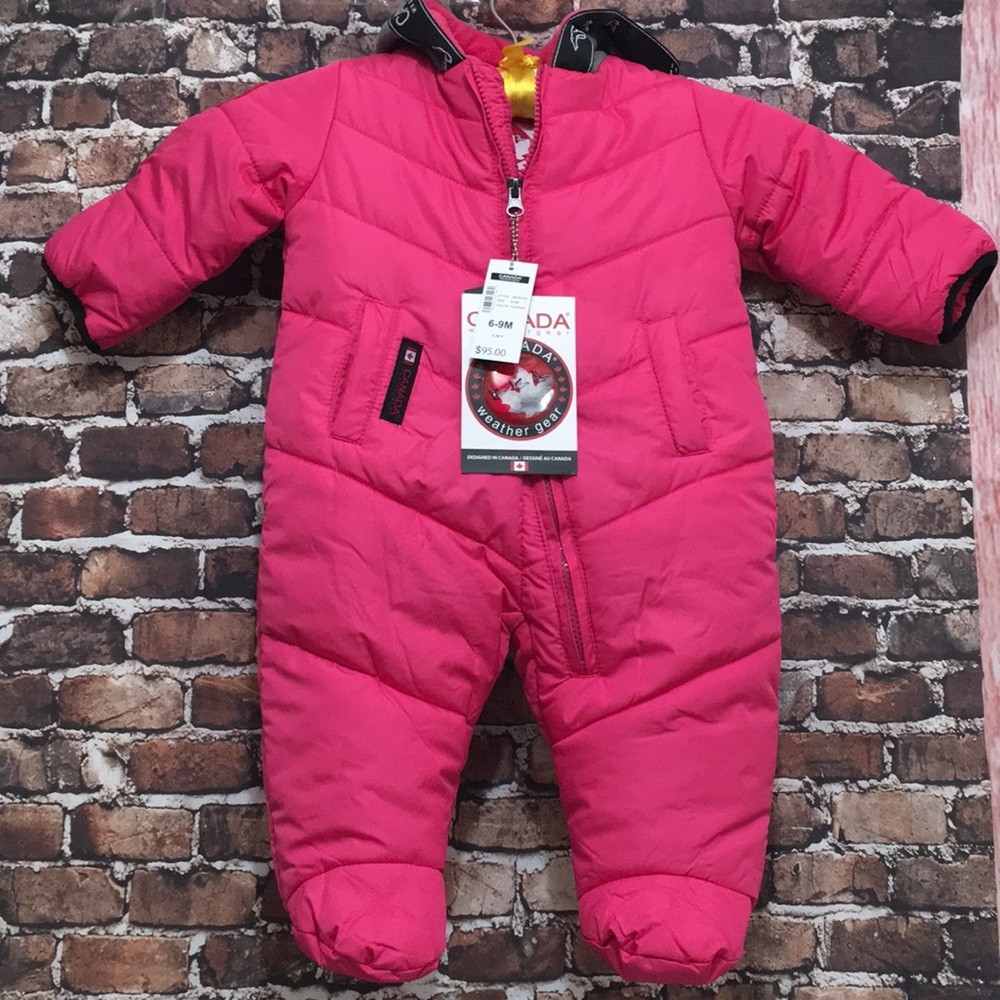 Canada weather gear baby girl jacket 6-9 M